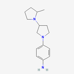 4-(2-Methyl-[1,3']bipyrrolidinyl-1'-yl)-phenylamine