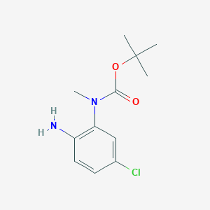 tert-Butyl (2-amino-5-chlorophenyl)(methyl)carbamate