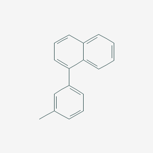 molecular formula C17H14 B8619271 1-(3-Methylphenyl)naphthalene CAS No. 27331-44-8