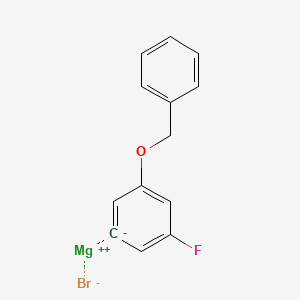 3-Benzyloxy-5-fluorophenylmagnesium bromide