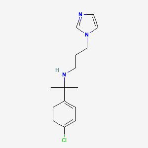 1H-Imidazole-1-propanamine, N-[1-(4-chlorophenyl)-1-methylethyl]-