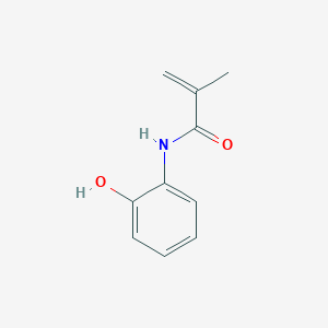 molecular formula C10H11NO2 B8619309 N-(2-hydroxyphenyl)methacrylamide 