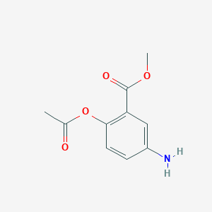 Methyl 2-acetoxy-5-aminobenzoate