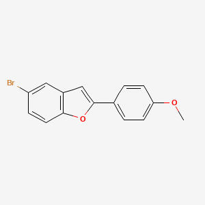 2-(4-Methoxyphenyl)-5-bromobenzofuran