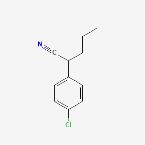 2-(4-Chlorophenyl)pentanenitrile