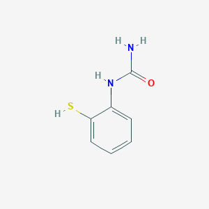 molecular formula C7H8N2OS B8619427 N-(2-Sulfanylphenyl)urea CAS No. 73266-40-7