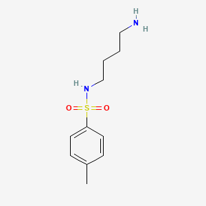 molecular formula C11H18N2O2S B8619495 N-tosyl-1,4-diaminobutane 