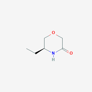 (S)-5-ethylmorpholine-3-one