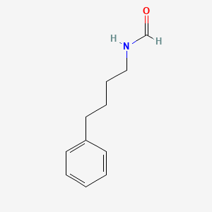 molecular formula C11H15NO B8619557 Phenylbutyl formamide 