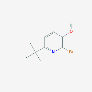 molecular formula C9H12BrNO B8619899 2-Bromo-6-tert-butylpyridin-3-ol 