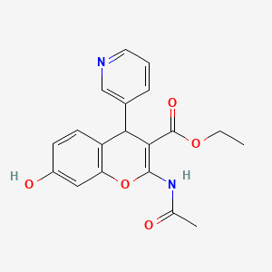 molecular formula C19H18N2O5 B8619911 HFI-419 