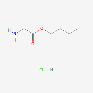 molecular formula C6H14ClNO2 B086200 Butyl aminoacetate hydrochloride CAS No. 13048-99-2