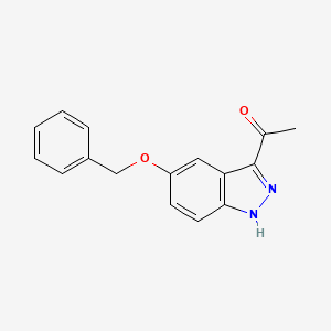 1-(5-(benzyloxy)-1H-indazol-3-yl)ethanone