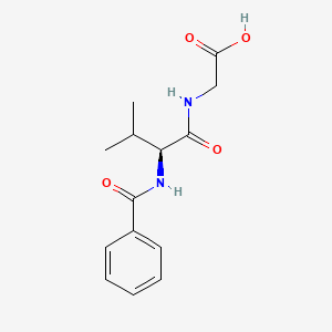 N-Benzoyl-L-valylglycine
