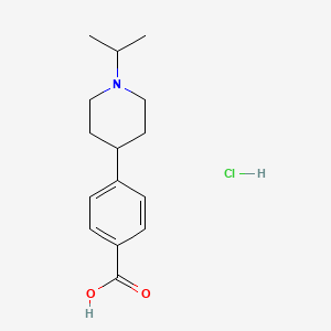 4-(1-Isopropyl-piperidin-4-yl)-benzoic acid hydrochloride