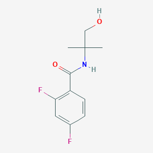 N-(2-Hydroxy-1,1-dimethylethyl)-2,4-difluorobenzamide