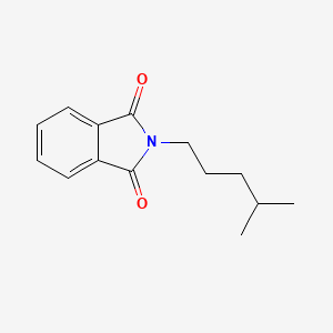 molecular formula C14H17NO2 B8620145 2-(4-methylpentyl)isoindole-1,3-dione 