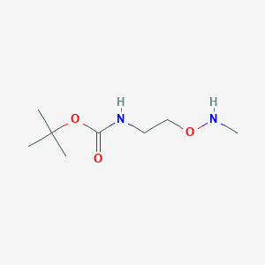 2-(tert-butoxycarbonylamino)ethoxy-N-methylamine