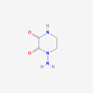 1-Aminopiperazine-2,3-dione