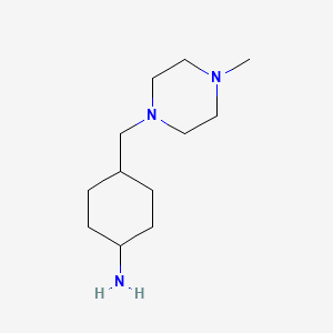 trans-4-[(4-Methylpiperazin-1-yl)methyl]cyclohexanamine