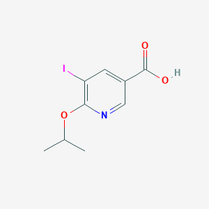 5-Iodo-6-isopropoxynicotinic acid