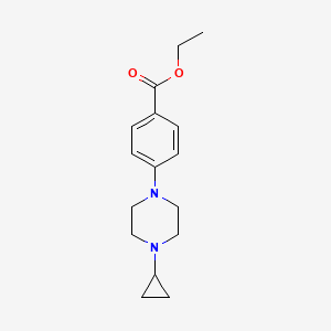 Ethyl 4-(4-cyclopropylpiperazin-1-yl)benzoate