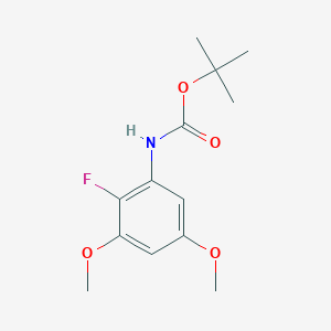 tert-Butyl (2-fluoro-3,5-dimethoxyphenyl)carbamate
