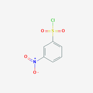 molecular formula C6H4ClNO4S B086204 3-Nitrobenzenesulfonyl chloride CAS No. 121-51-7