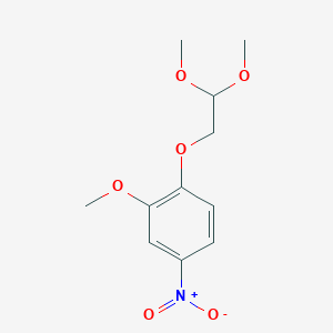 1-(2,2-Dimethoxy-ethoxy)-2-methoxy-4-nitro-benzene