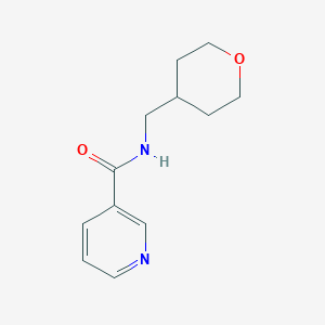 N-(tetrahydro-2H-pyran-4-ylmethyl)nicotinamide