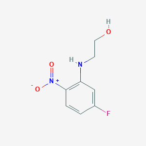 4-Fluoro-2-(beta-hydroxyethyl)aminonitrobenzene