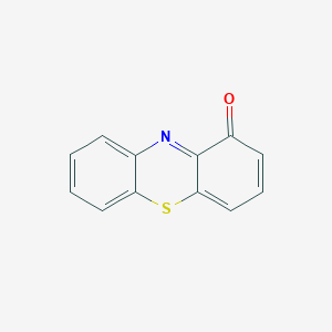 molecular formula C12H7NOS B8620660 Phenothiazine-1-one 