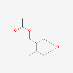 molecular formula C10H16O3 B086212 6-Methyl-3,4-epoxycyclohexylmethyl acetate CAS No. 106-85-4