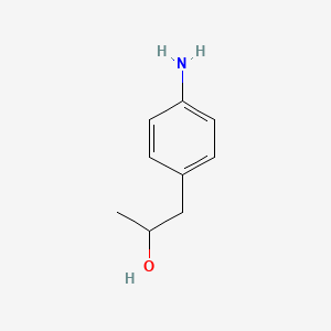 molecular formula C9H13NO B8621514 1-(4-Aminophenyl)-2-propanol 