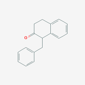 molecular formula C17H16O B8621587 1-Benzyl-2-tetralone CAS No. 61034-42-2