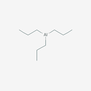 molecular formula C9H21Al B086217 Tripropylaluminum CAS No. 102-67-0
