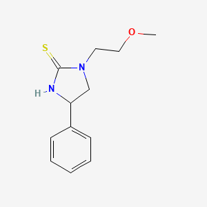 1-(2-Methoxyethyl)-4-phenylimidazolidine-2-thione