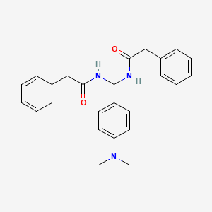 N,N'-[4-(Dimethylamino)benzylidene]bis(phenylacetamide)
