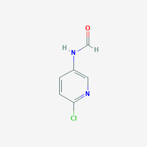 molecular formula C6H5ClN2O B8621858 N-(6-Chloro-pyridin-3-yl)-formamide 