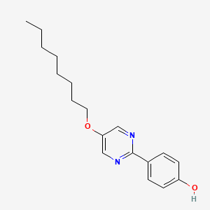 4-[5-(Octyloxy)pyrimidin-2(1H)-ylidene]cyclohexa-2,5-dien-1-one