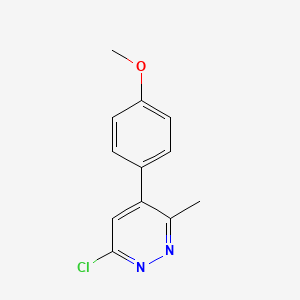 6-Chloro-4-(4-methoxyphenyl)-3-methyl-pyridazine