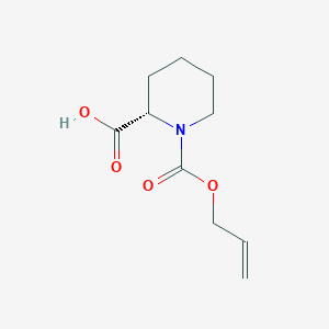 (2S)-1-[(prop-2-en-1-yloxy)carbonyl]piperidine-2-carboxylic acid