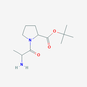 Tert-butyl 1-(2-aminopropanoyl)pyrrolidine-2-carboxylate