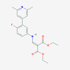 molecular formula C21H23FN2O4 B008622 Ddpfamp CAS No. 104431-74-5
