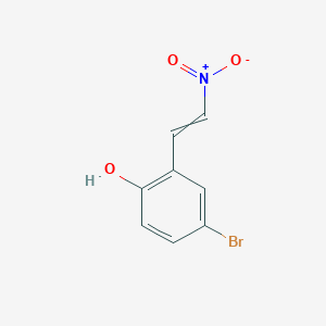4-Bromo-2-(2-nitroethenyl)phenol