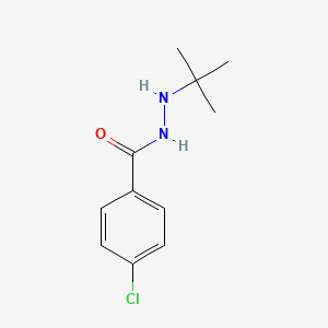 N'-tert-butyl-N-(4-chlorobenzoyl)hydrazine