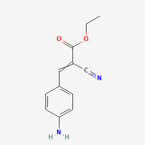 Ethyl 3-(4-aminophenyl)-2-cyanoacrylate