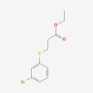 Ethyl 3-[(3-bromophenyl)thio]propanoate