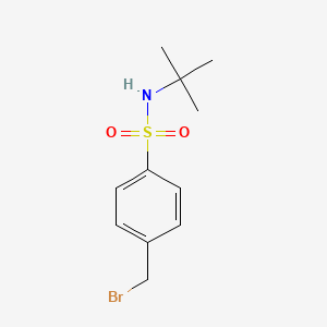 4-Bromomethyl-N-t-butyl-benzenesulfonamide