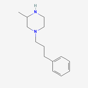 1-(3-Phenylpropyl)-3-methylpiperazine